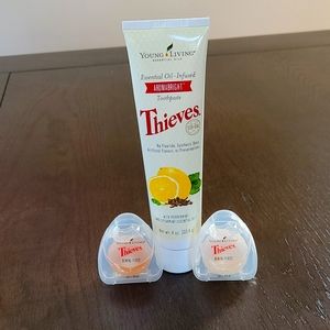 YL toothpaste and floss